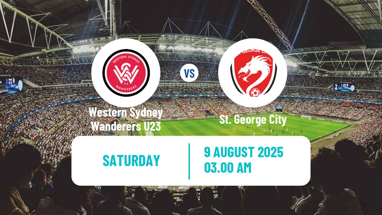 Football Australian NPL NSW Western Sydney Wanderers U23 - St. George City