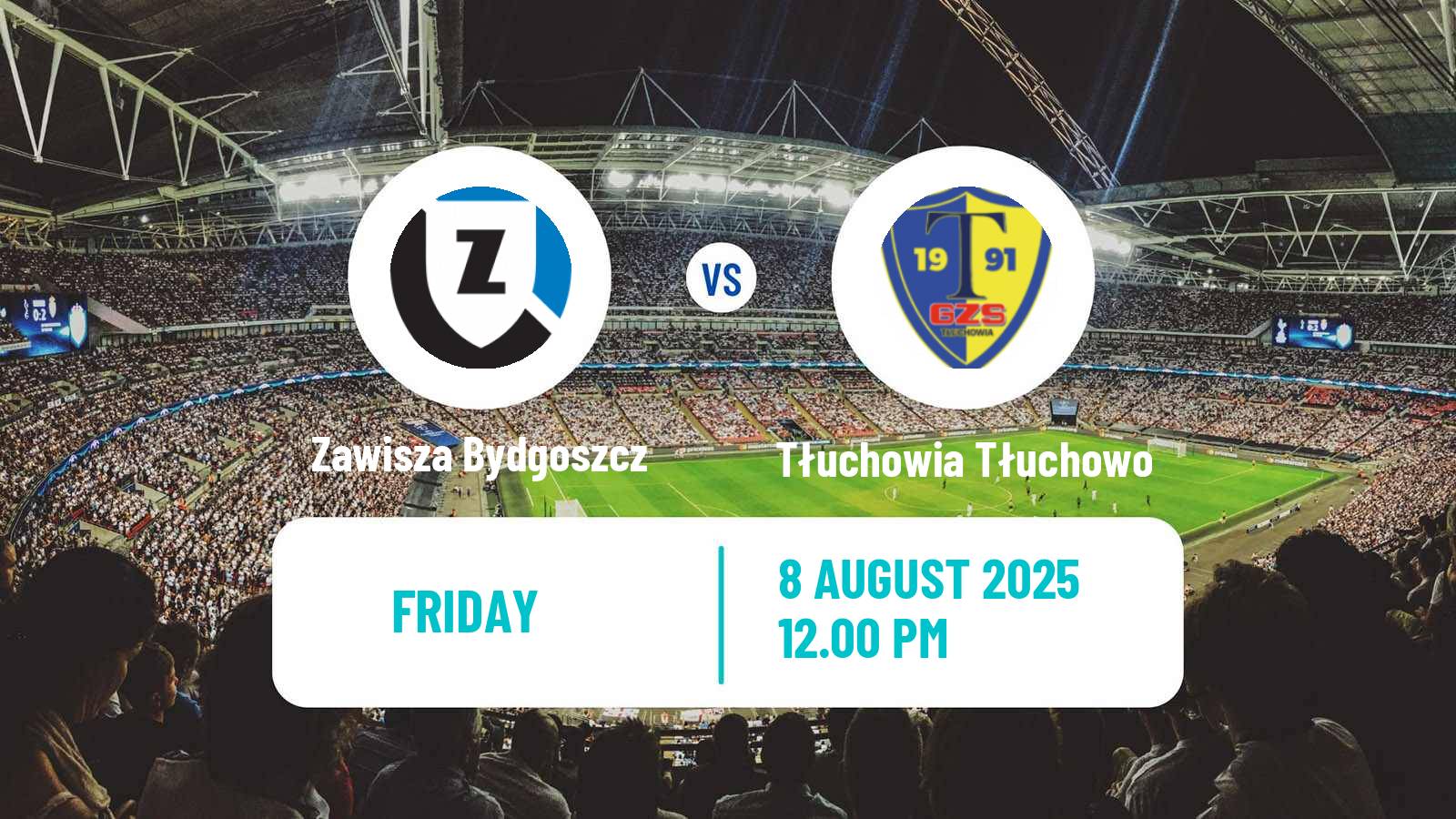 Football Polish Division 3 - Group II Zawisza Bydgoszcz - Tłuchowia Tłuchowo