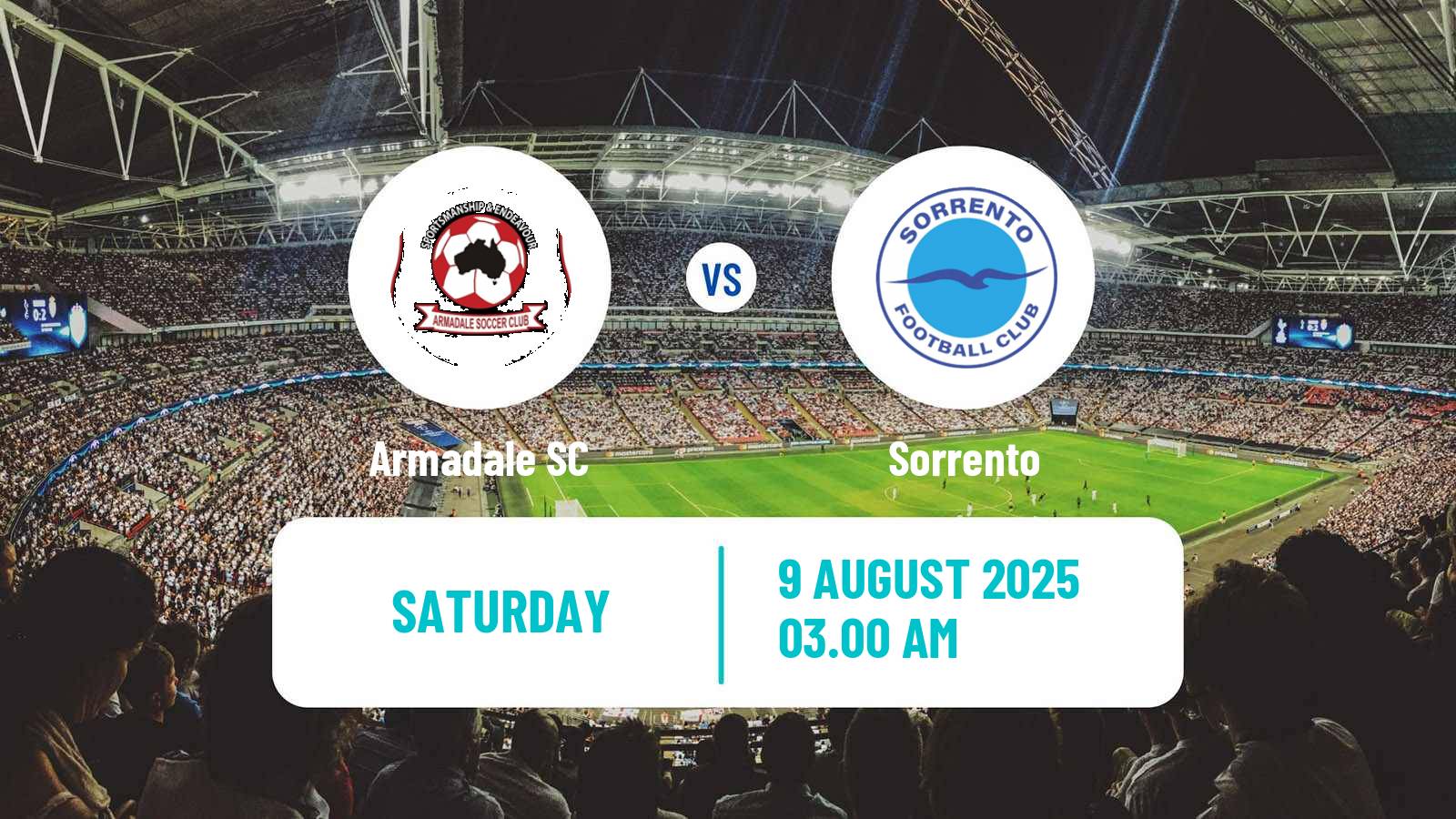 Football Australian NPL Western Australia Armadale - Sorrento