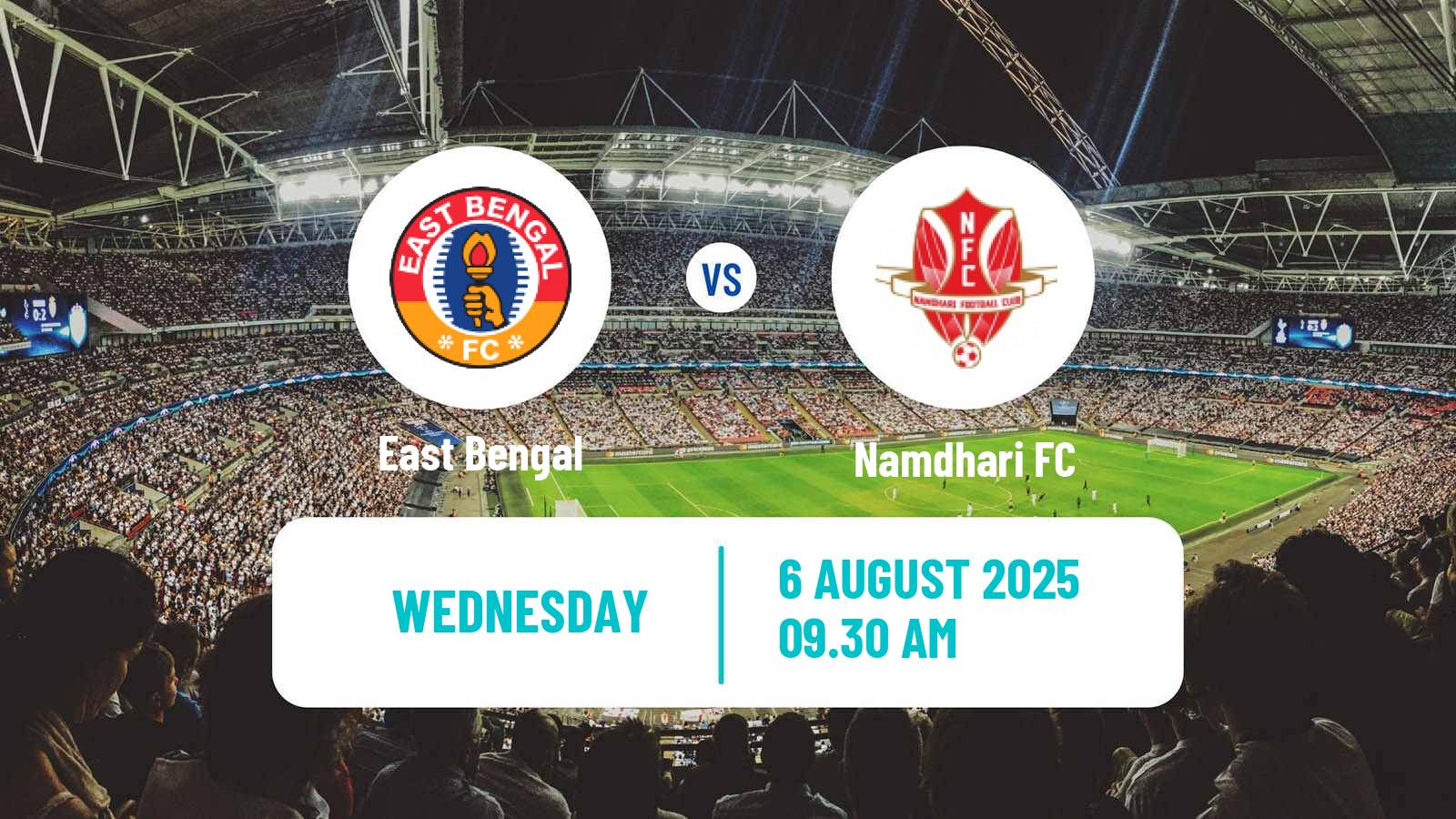 Football Indian Durand Cup East Bengal - Namdhari