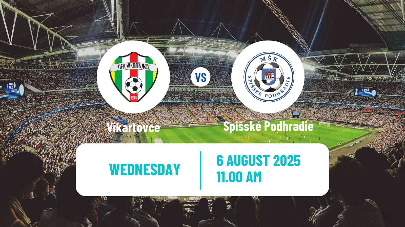 Football Slovak Cup Vikartovce - Spišské Podhradie