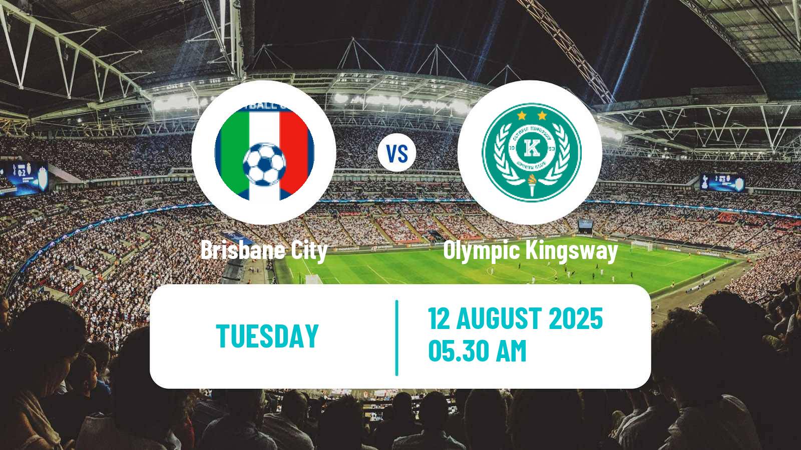 Football Australian Cup Brisbane City - Olympic Kingsway