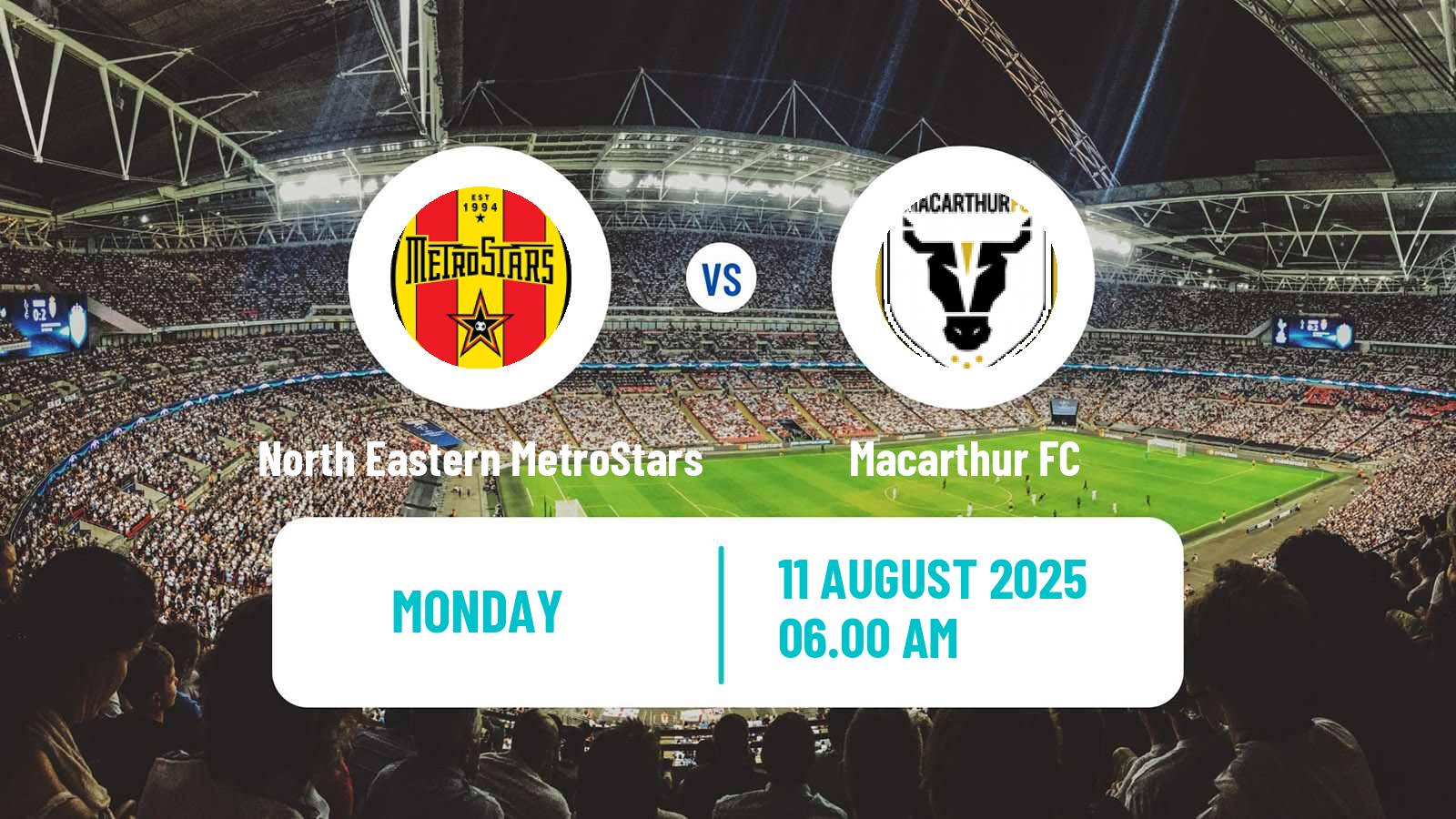 Football Australian Cup North Eastern MetroStars - Macarthur FC