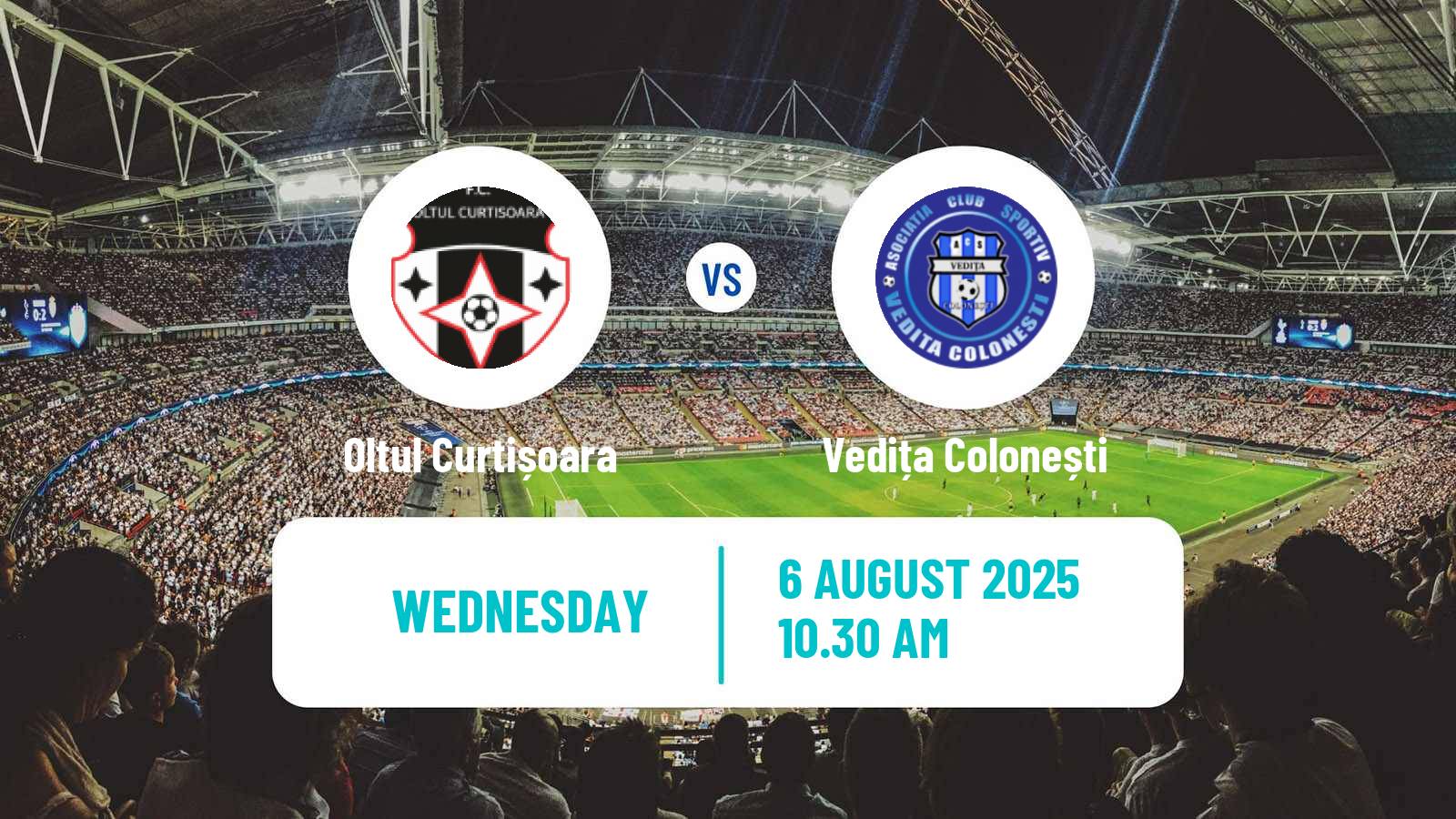 Football Romanian Cup Oltul Curtișoara - Vedița Colonești