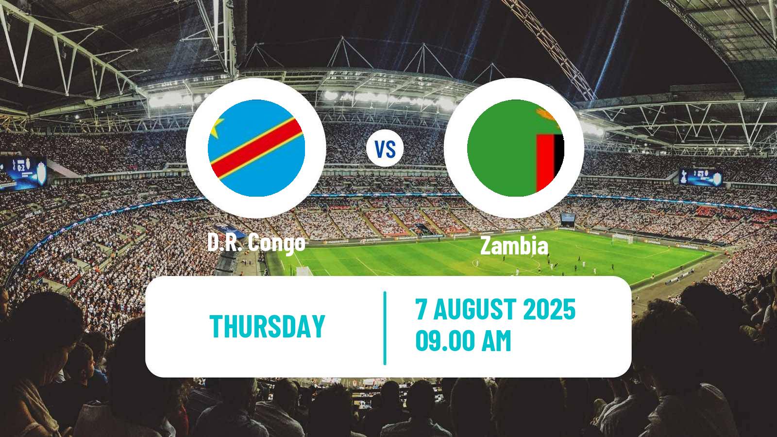 Football African Nations Championship D.R. Congo - Zambia