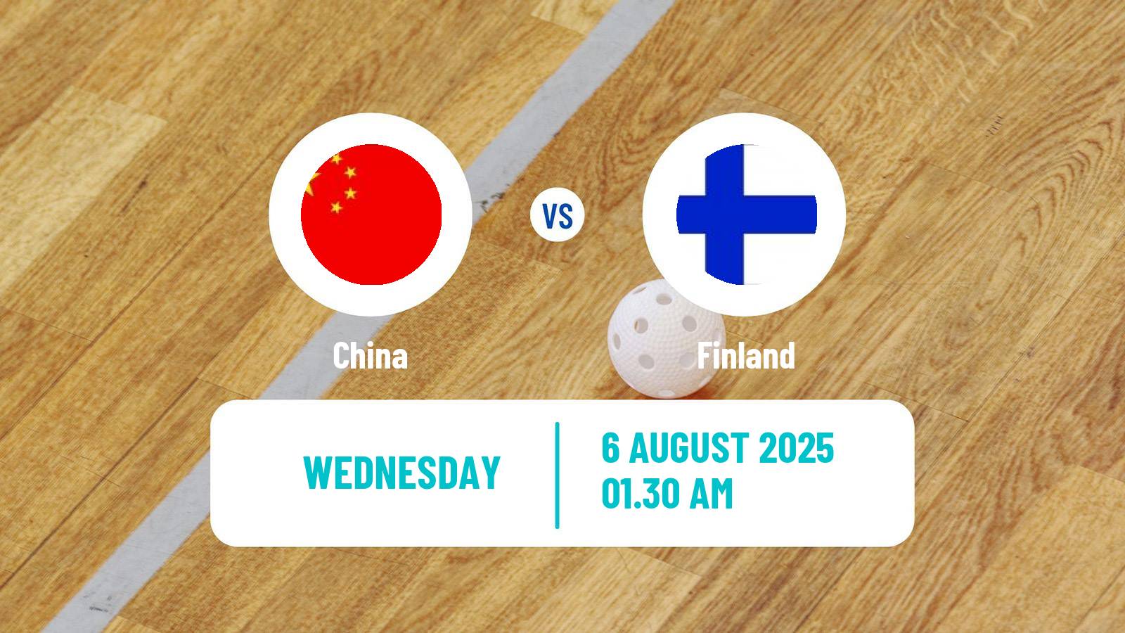 Floorball World Games Floorball China - Finland