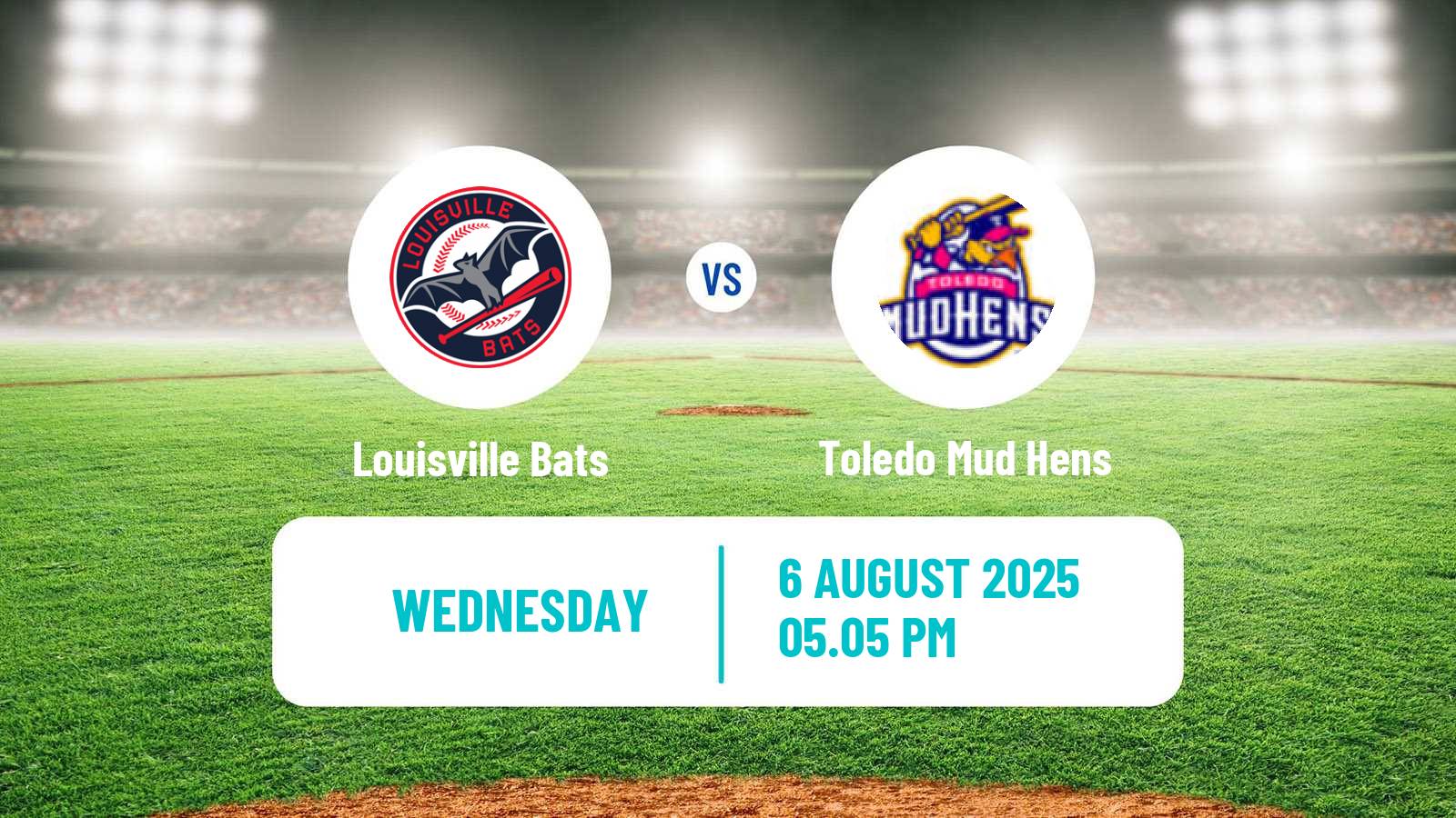 Baseball IL Louisville Bats - Toledo Mud Hens