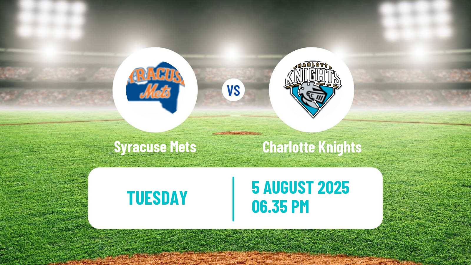 Baseball IL Syracuse Mets - Charlotte Knights