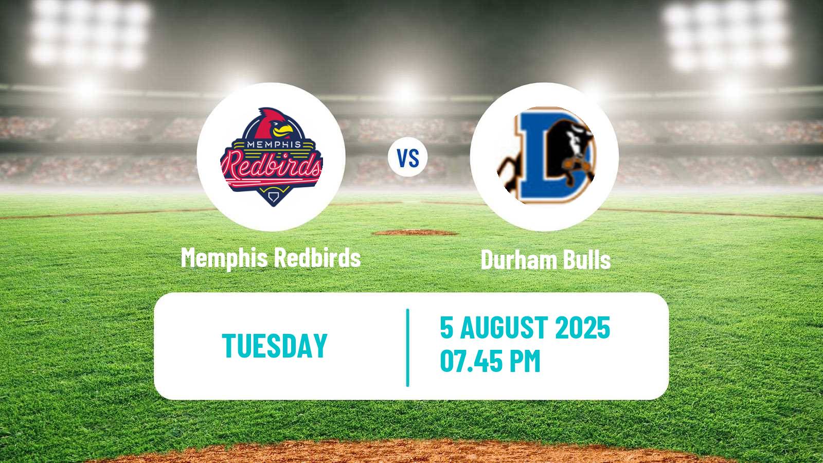 Baseball IL Memphis Redbirds - Durham Bulls