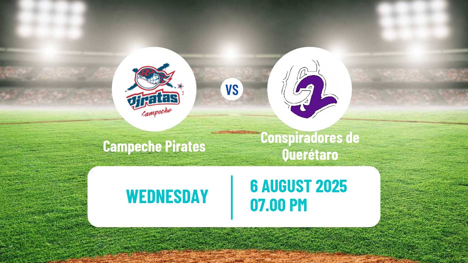 Baseball LMB Campeche Pirates - Conspiradores de Querétaro