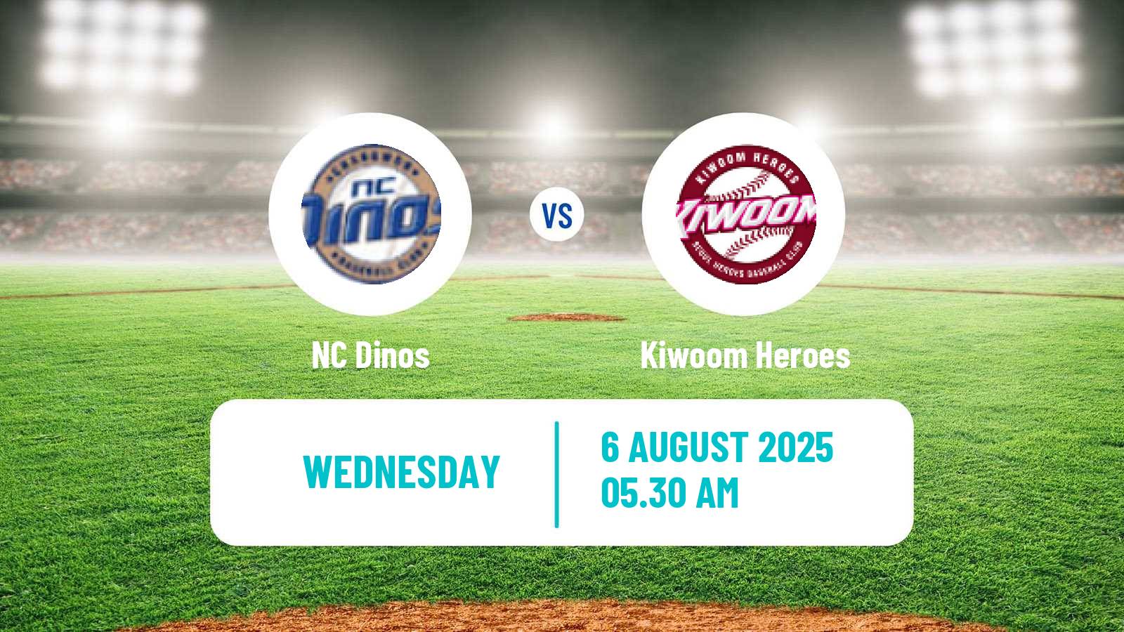 Baseball KBO NC Dinos - Kiwoom Heroes
