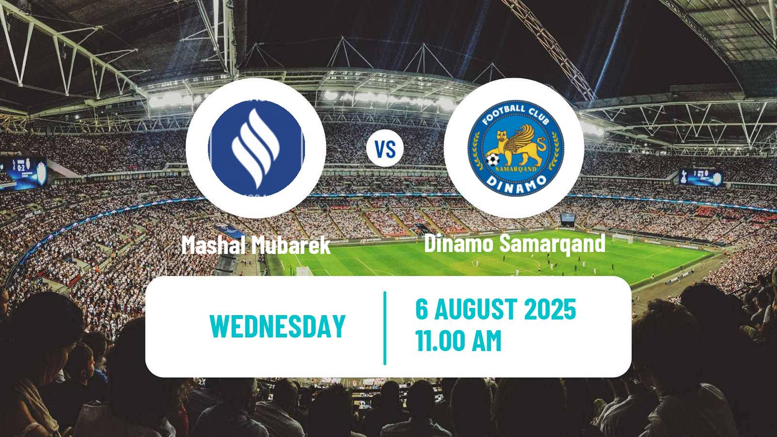 Football Uzbek League Mashal Mubarek - Dinamo Samarqand