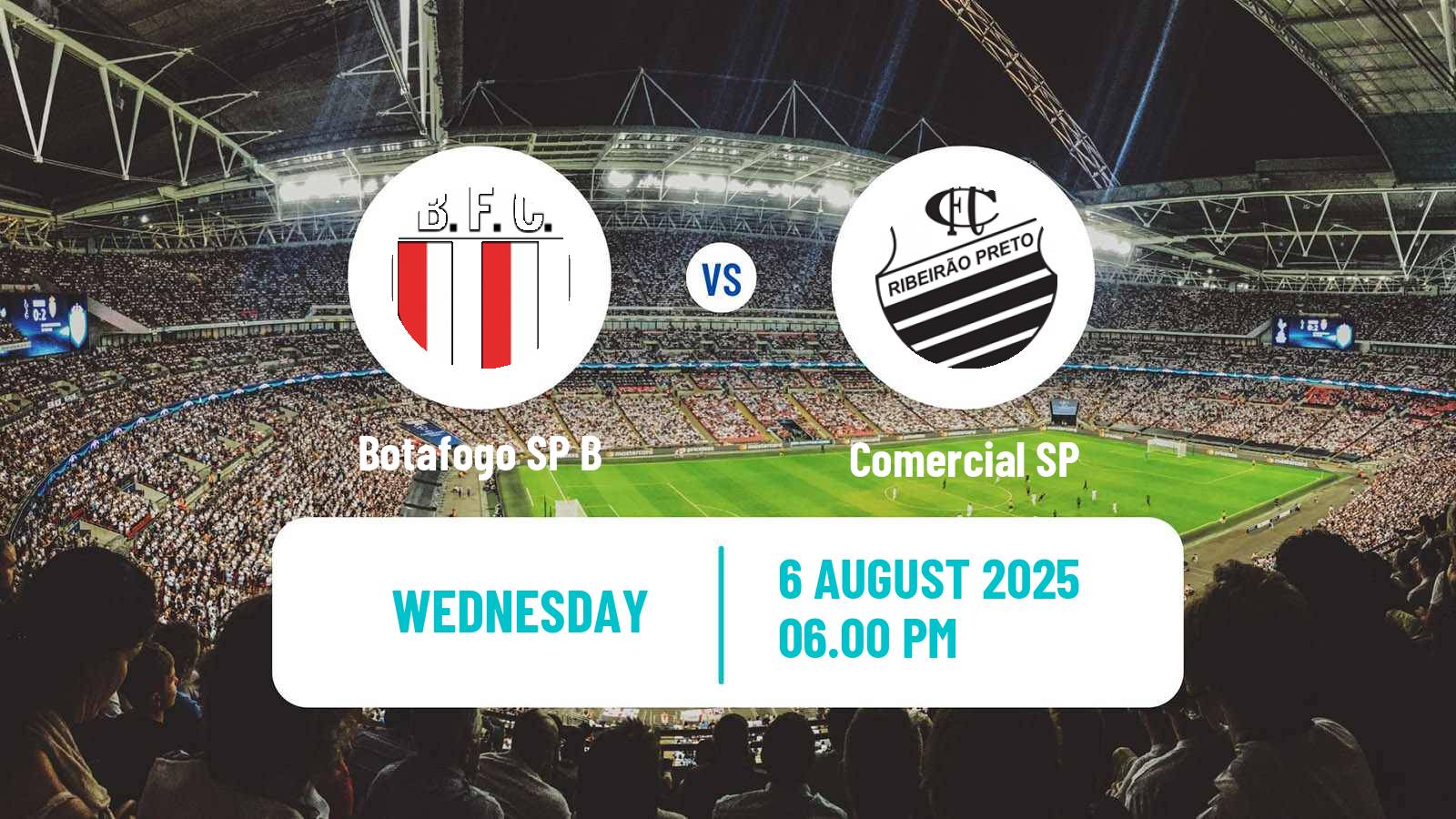 Football Brazilian Copa Paulista Botafogo SP B - Comercial SP