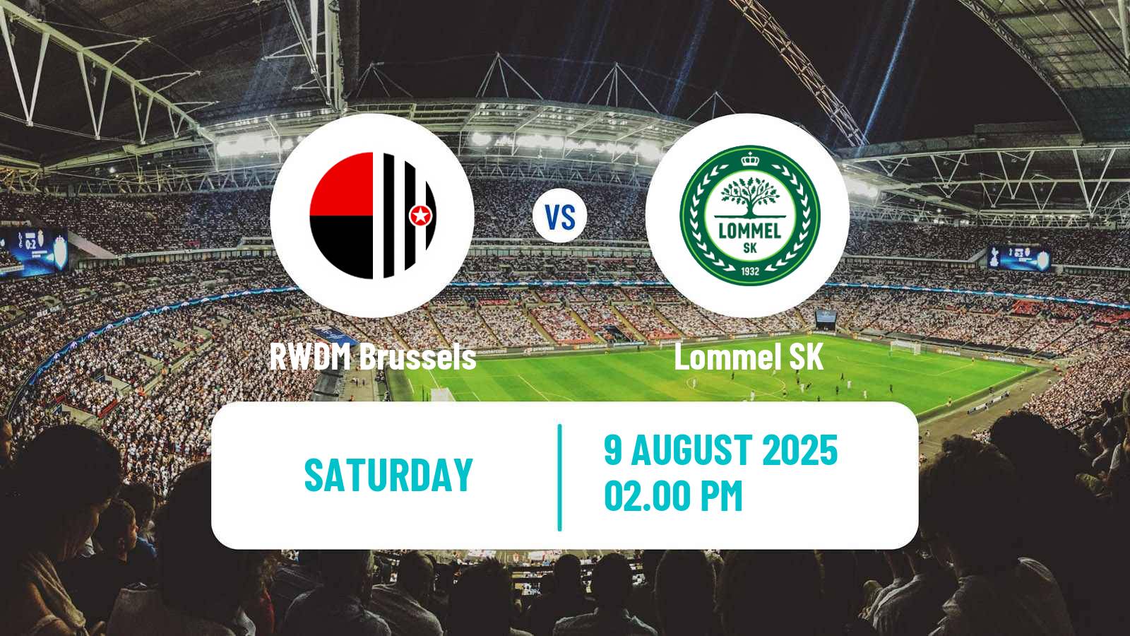 Football Belgian Сhallenger Pro League RWDM Brussels - Lommel