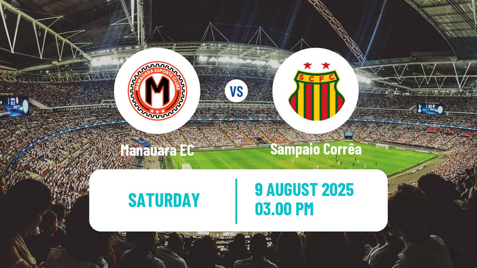 Football Brazilian Serie D Manauara - Sampaio Corrêa