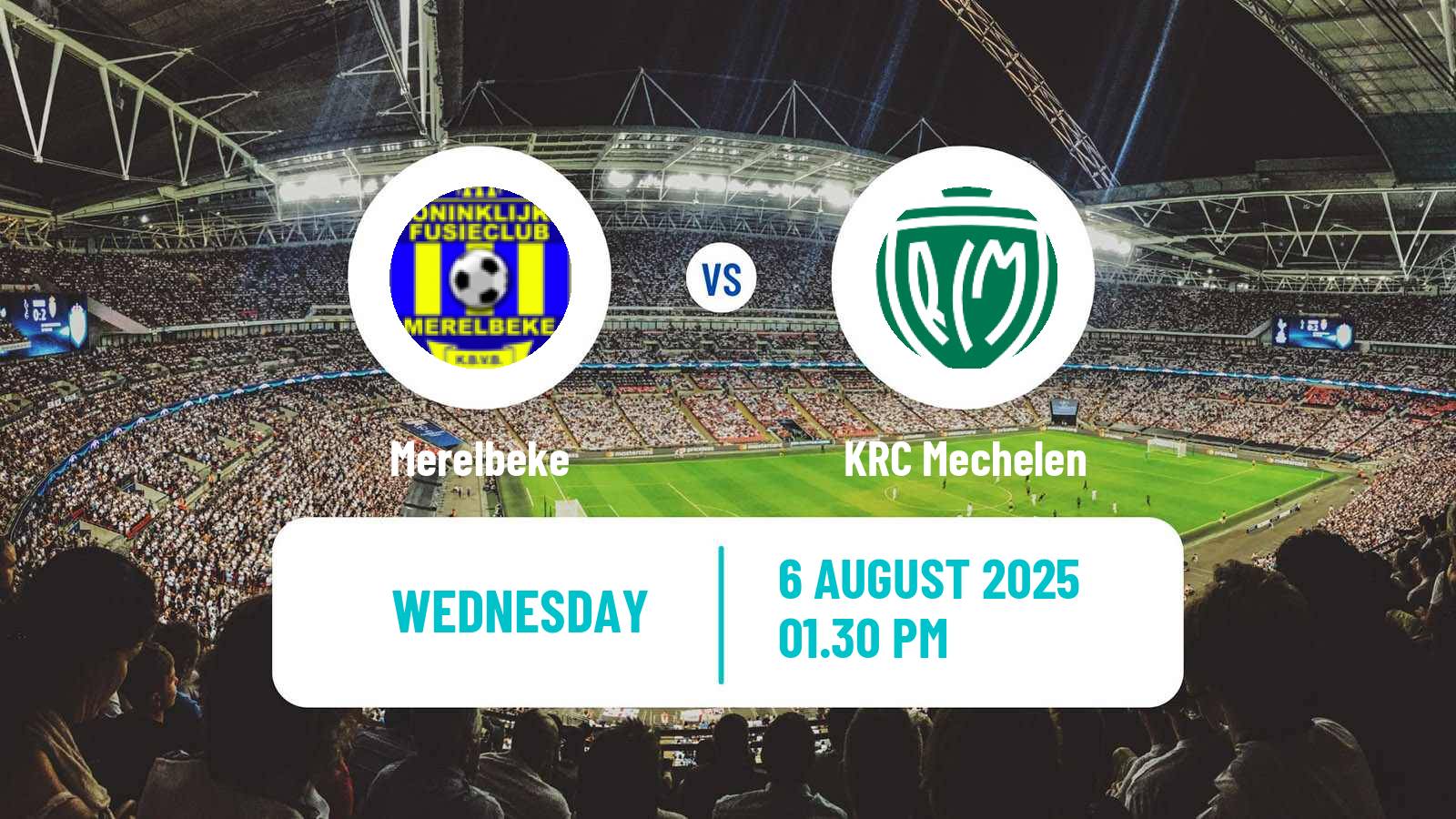 Football Club Friendly Merelbeke - KRC Mechelen
