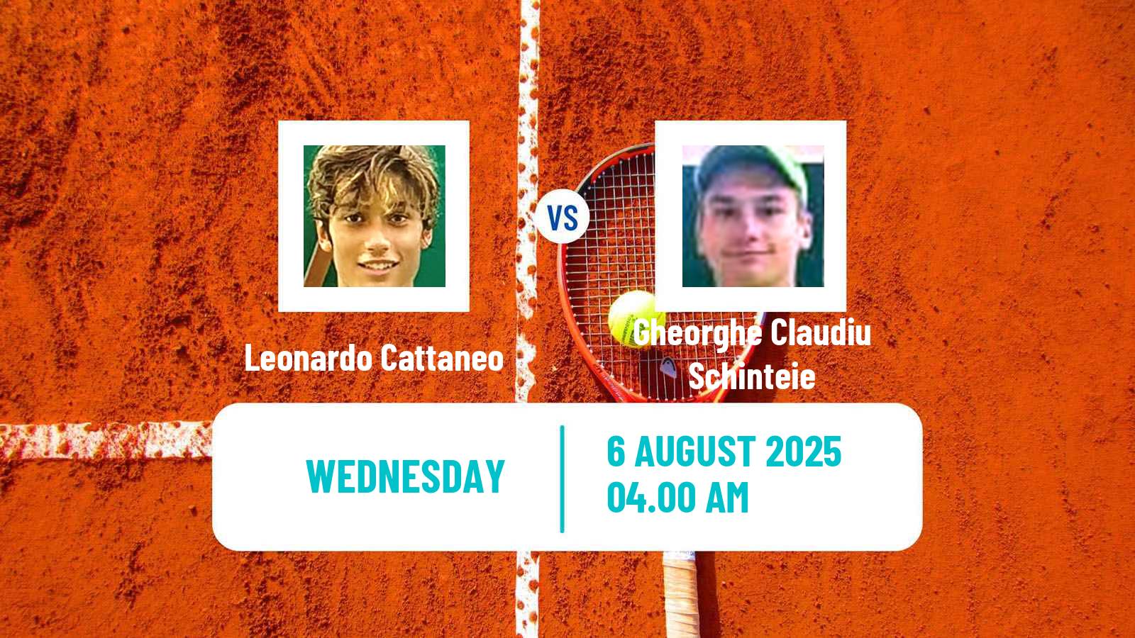 Tennis ITF M15 Curtea De Arges Men Leonardo Cattaneo - Gheorghe Claudiu Schinteie