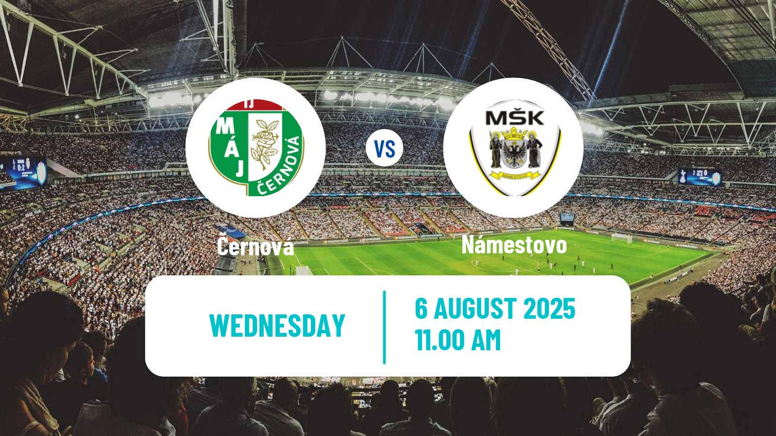 Football Slovak Cup Černová - Námestovo