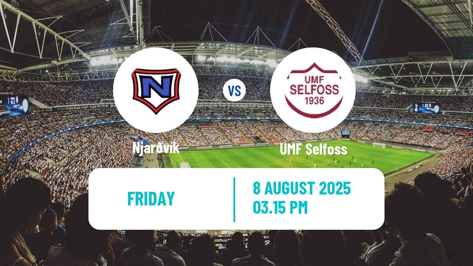 Football Icelandic Lengjudeildin Njarðvík - Selfoss