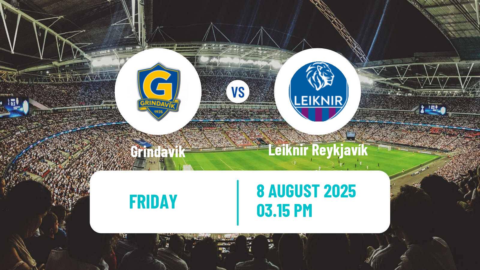Football Icelandic Lengjudeildin Grindavik - Leiknir Reykjavík