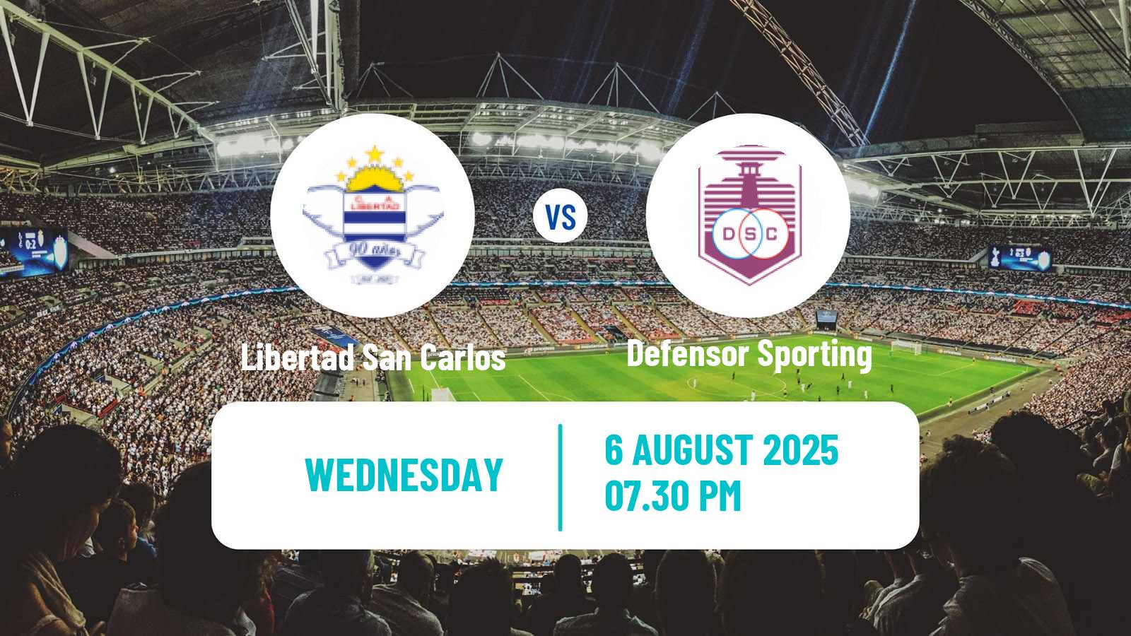 Football Uruguay Copa Libertad San Carlos - Defensor Sporting