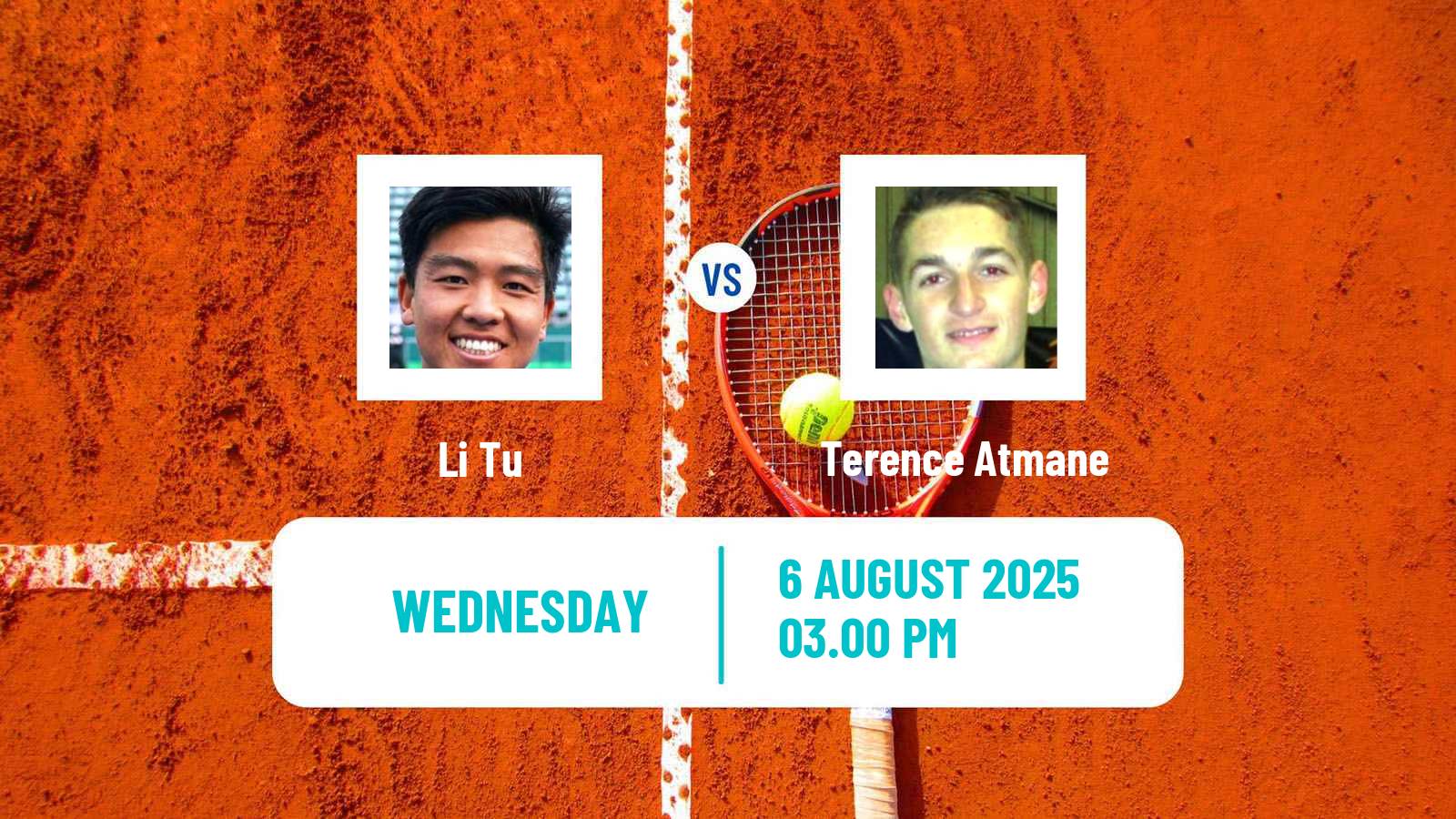 Tennis ATP Cincinnati Li Tu - Terence Atmane