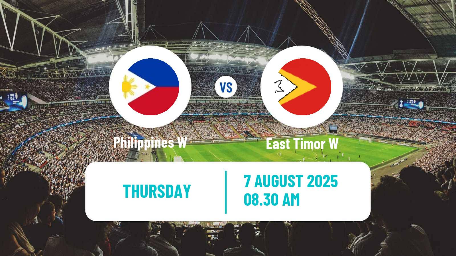 Football AFF Championship Women Philippines W - East Timor W