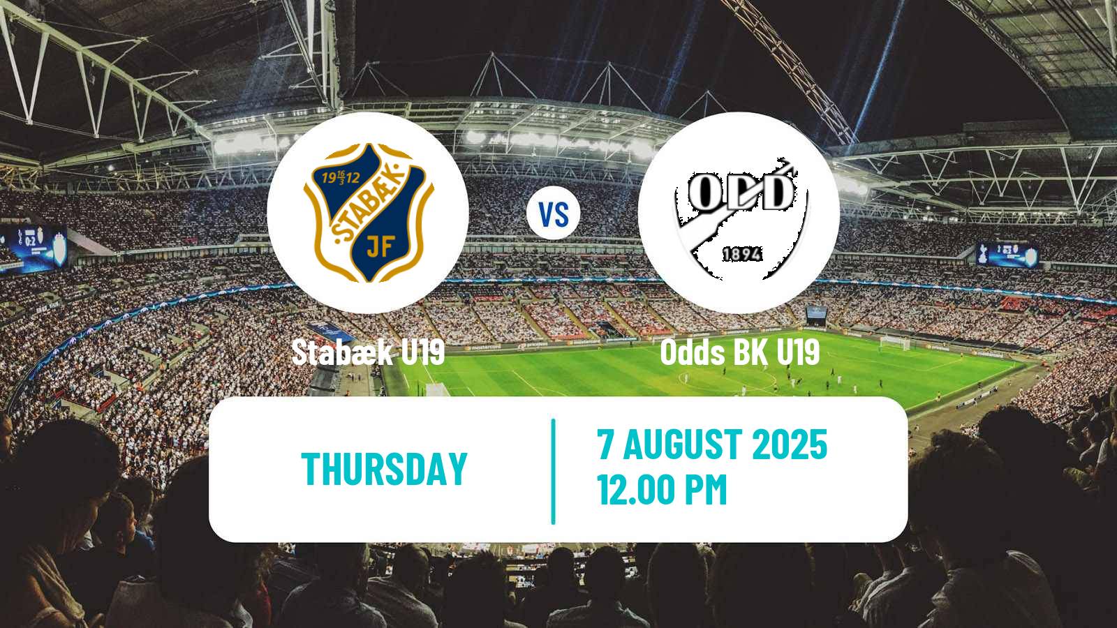 Football Norwegian Nasjonal U19 CL Stabæk U19 - Odd U19