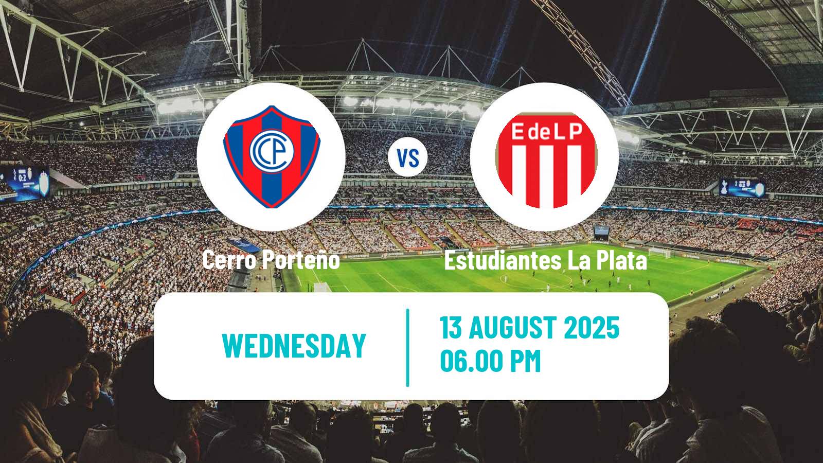 Football Copa Libertadores Cerro Porteño - Estudiantes La Plata
