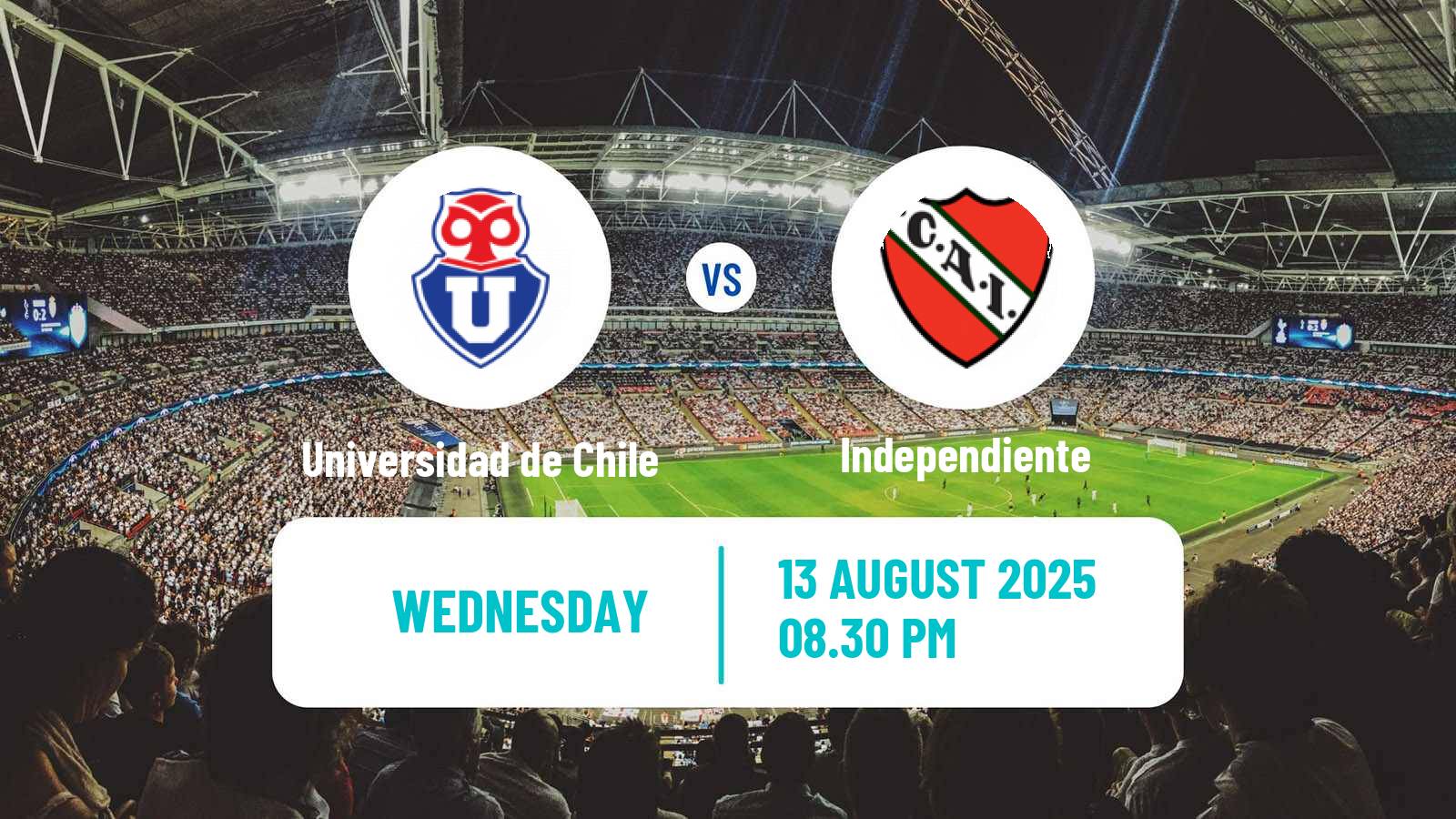 Football Copa Sudamericana Universidad de Chile - Independiente