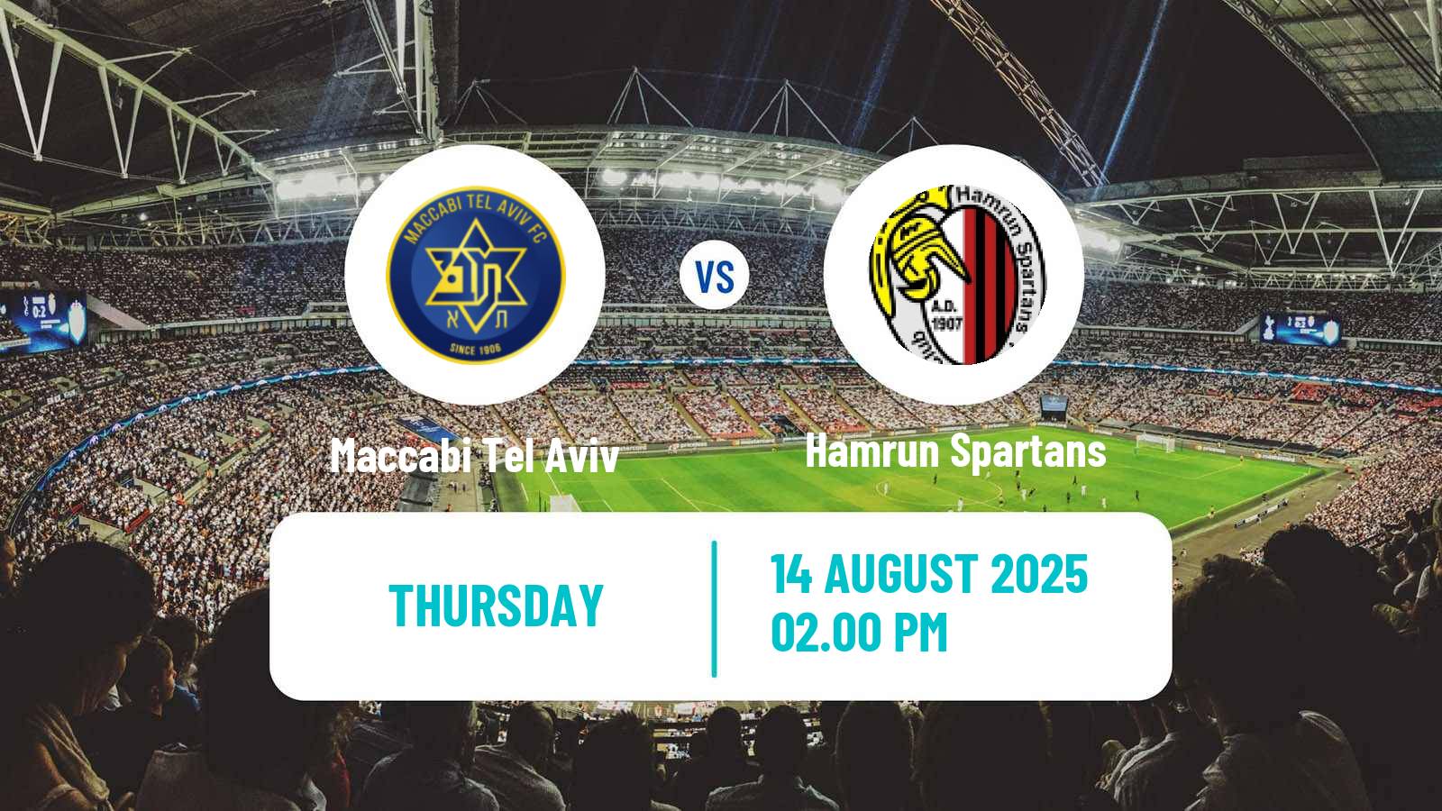 Football UEFA Europa League Maccabi Tel Aviv - Hamrun Spartans
