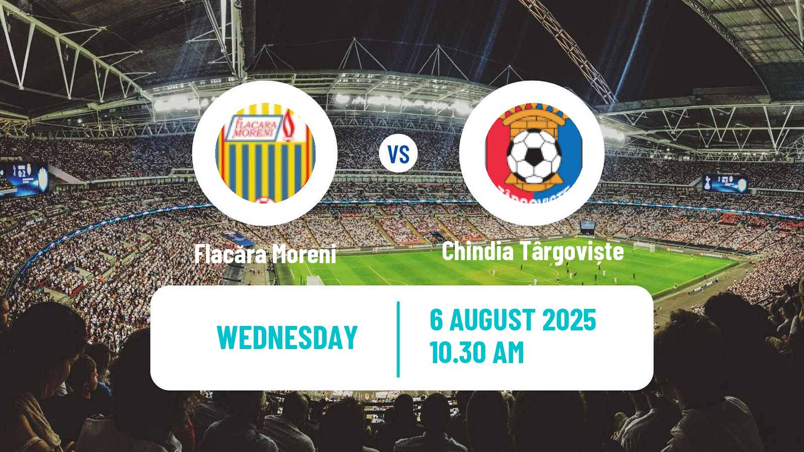 Football Romanian Cup Flacăra Moreni - Chindia Târgoviște