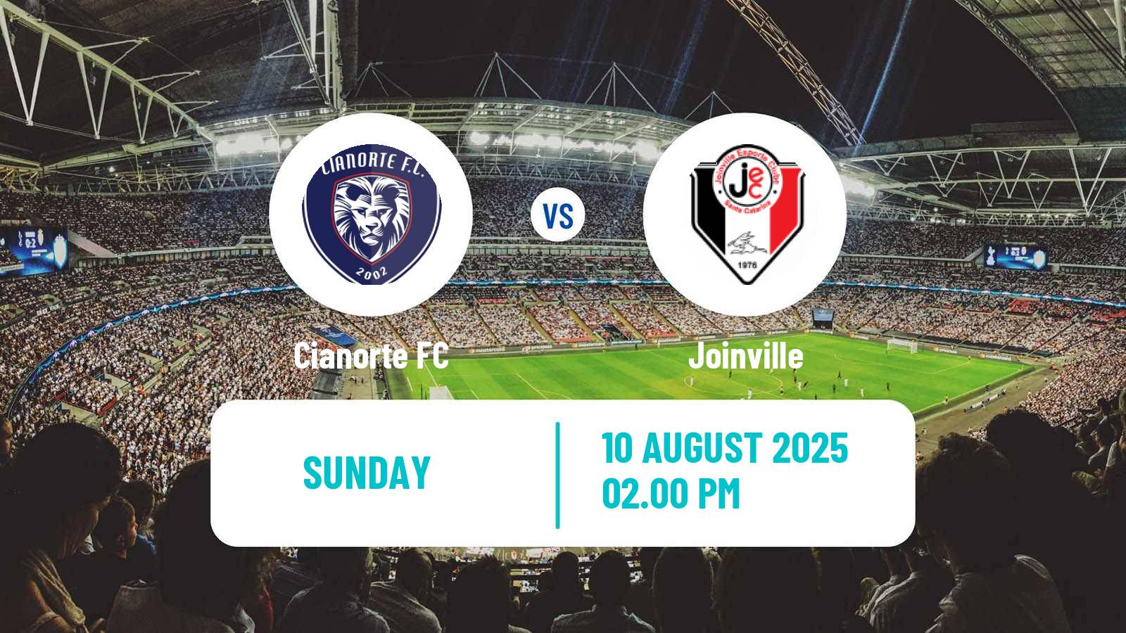 Football Brazilian Serie D Cianorte - Joinville