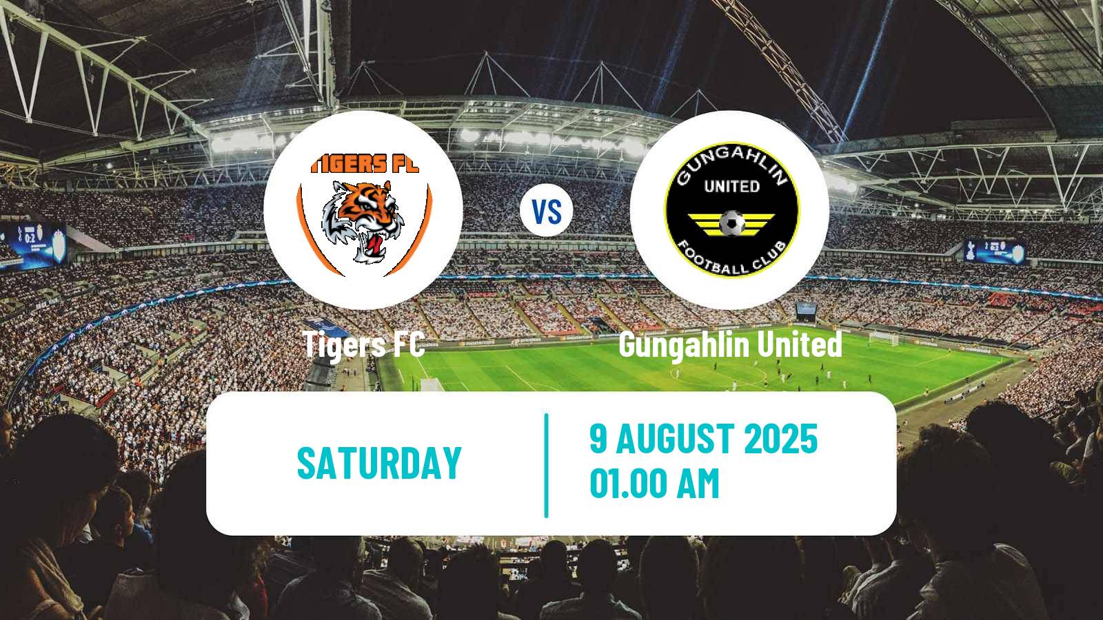 Football Australian NPL ACT Tigers FC - Gungahlin United