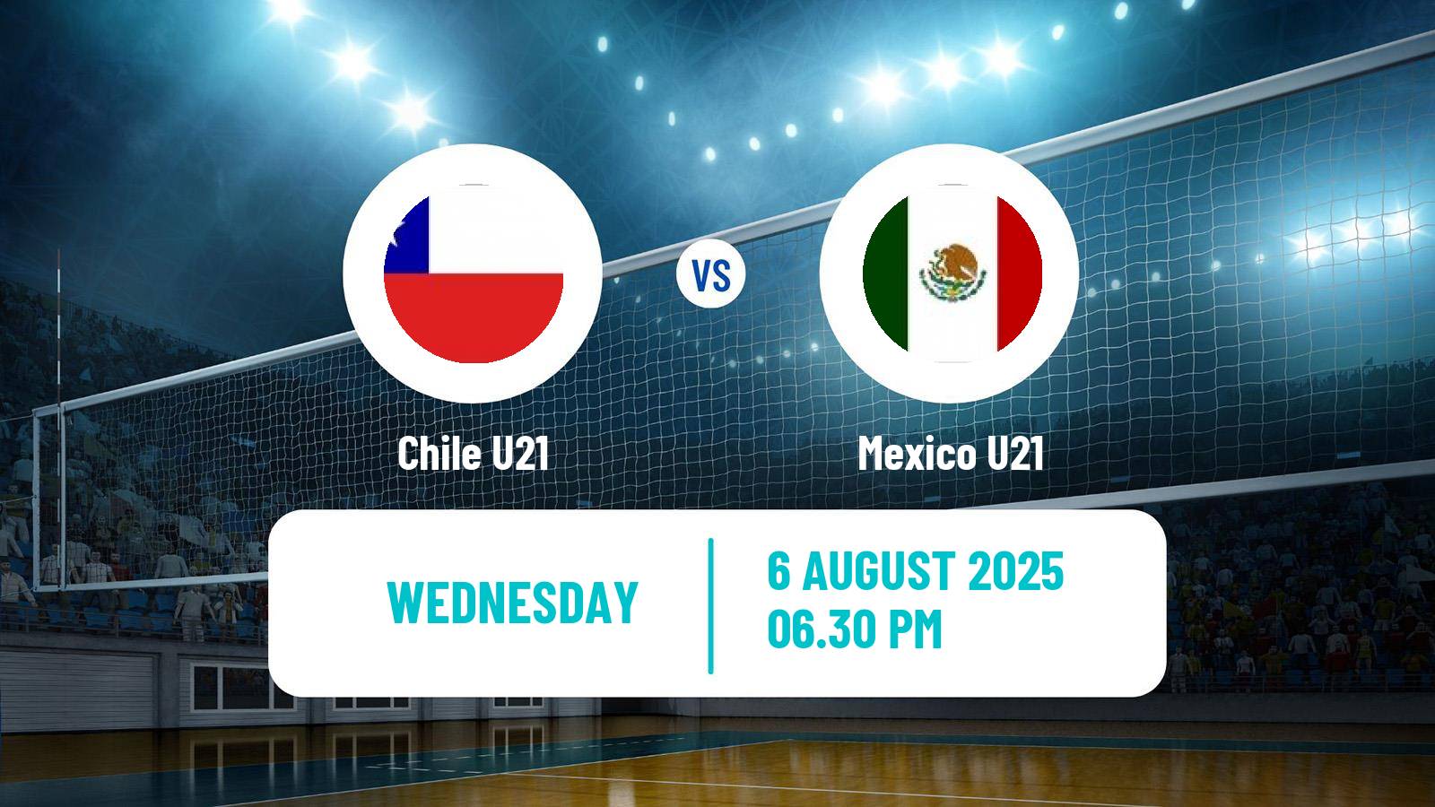 Volleyball Pan-American Cup U21 Volleyball Chile U21 - Mexico U21