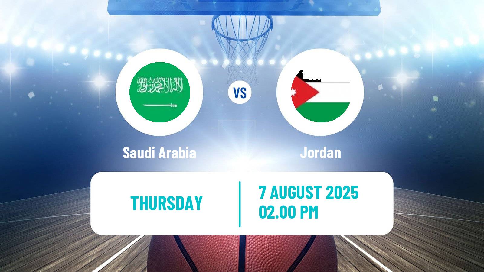 Basketball Asia Cup Basketball Saudi Arabia - Jordan