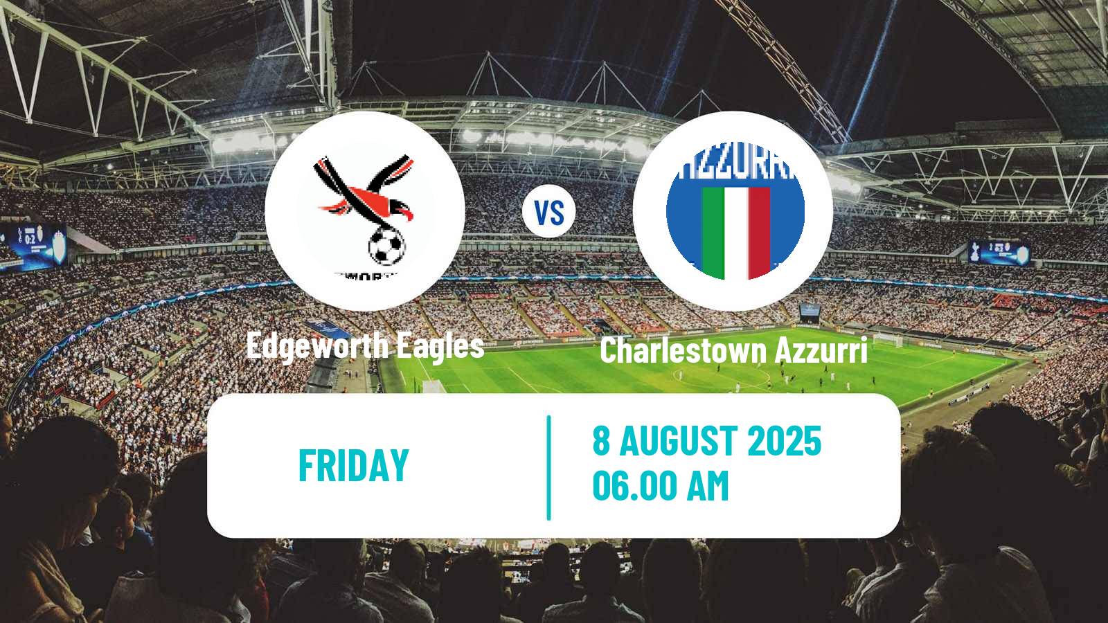 Football Australian NPL Northern NSW Edgeworth Eagles - Charlestown Azzurri