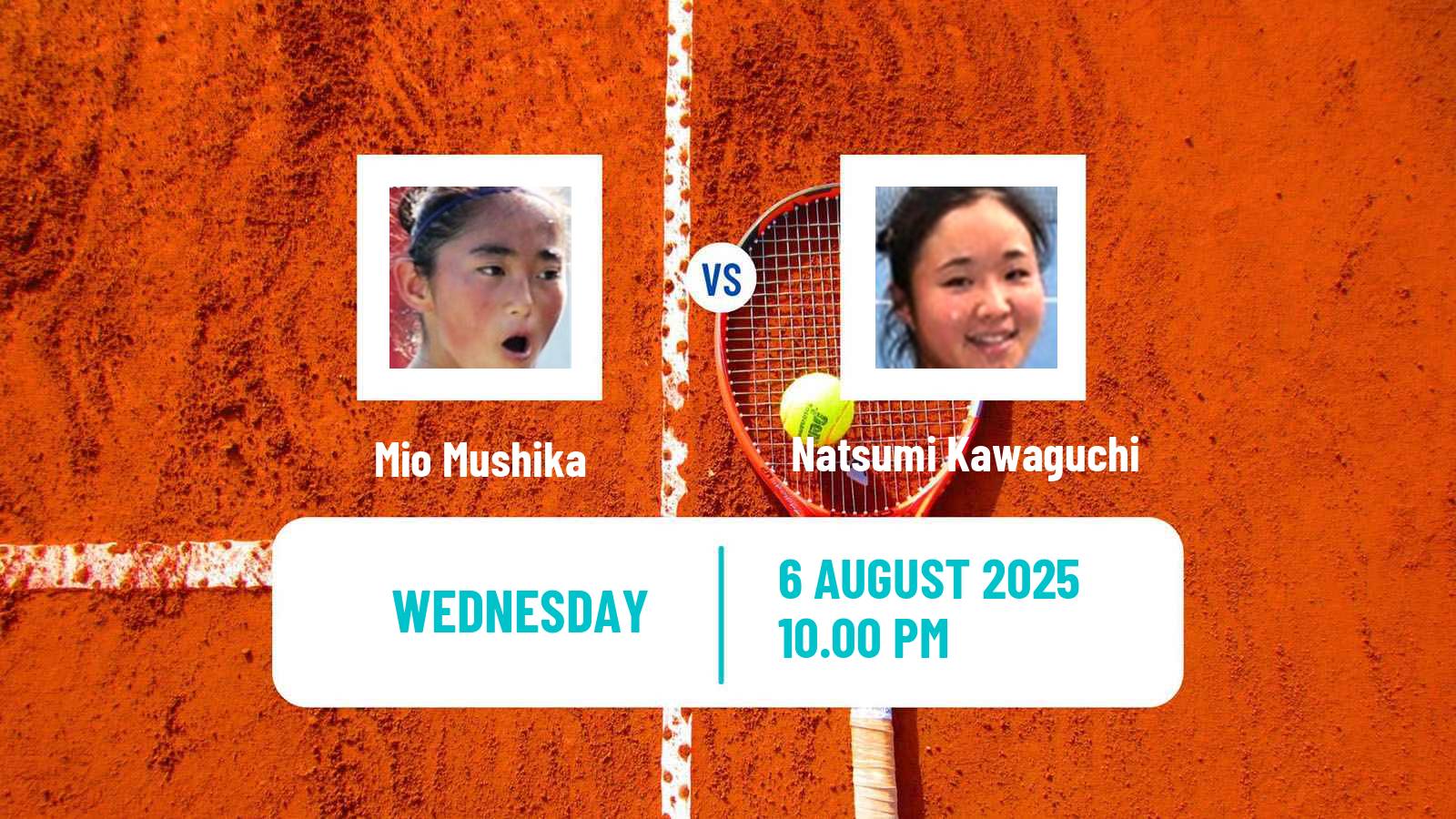 Tennis ITF W15 Singapore Women Mio Mushika - Natsumi Kawaguchi