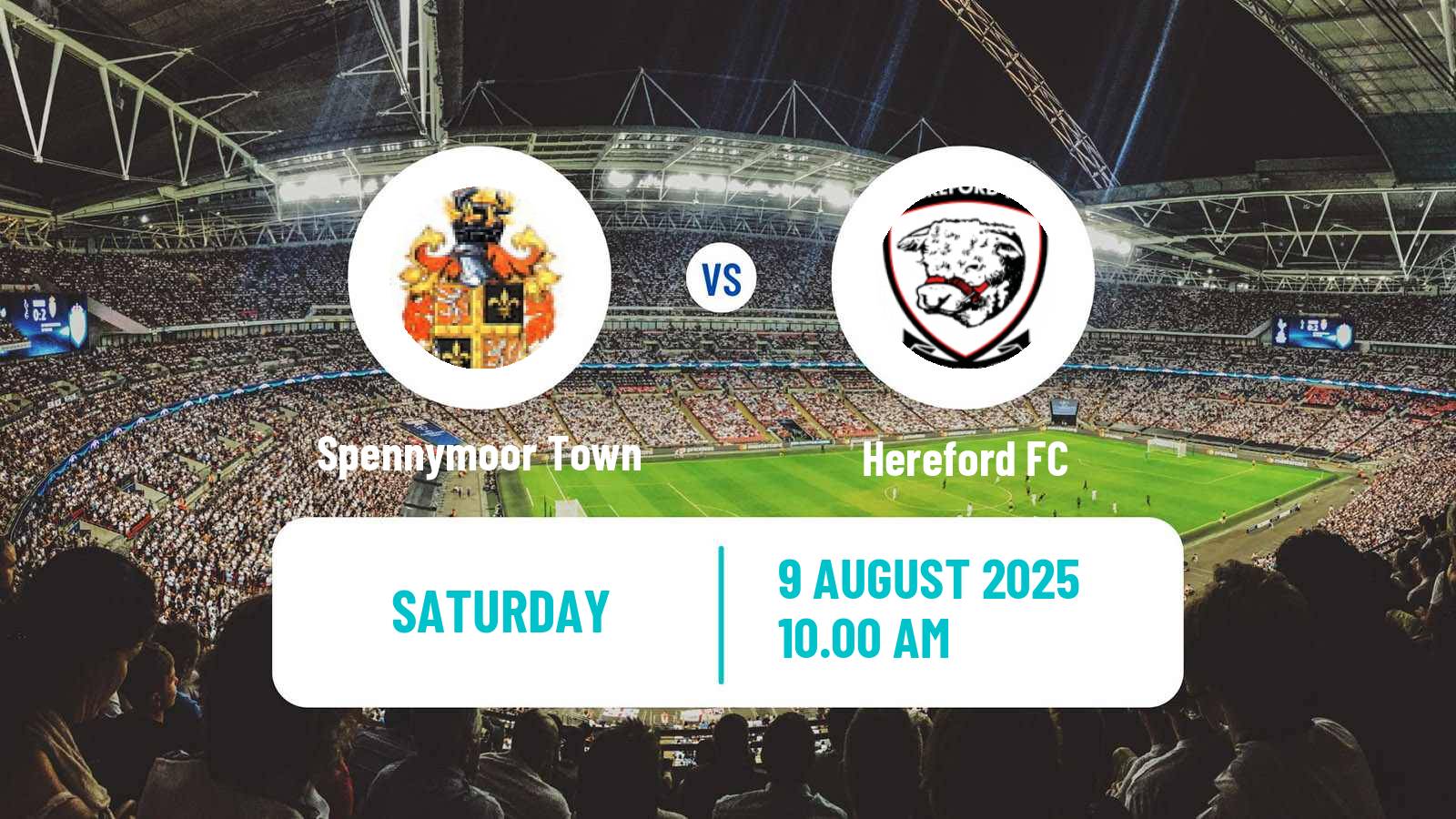 Football English National League North Spennymoor Town - Hereford