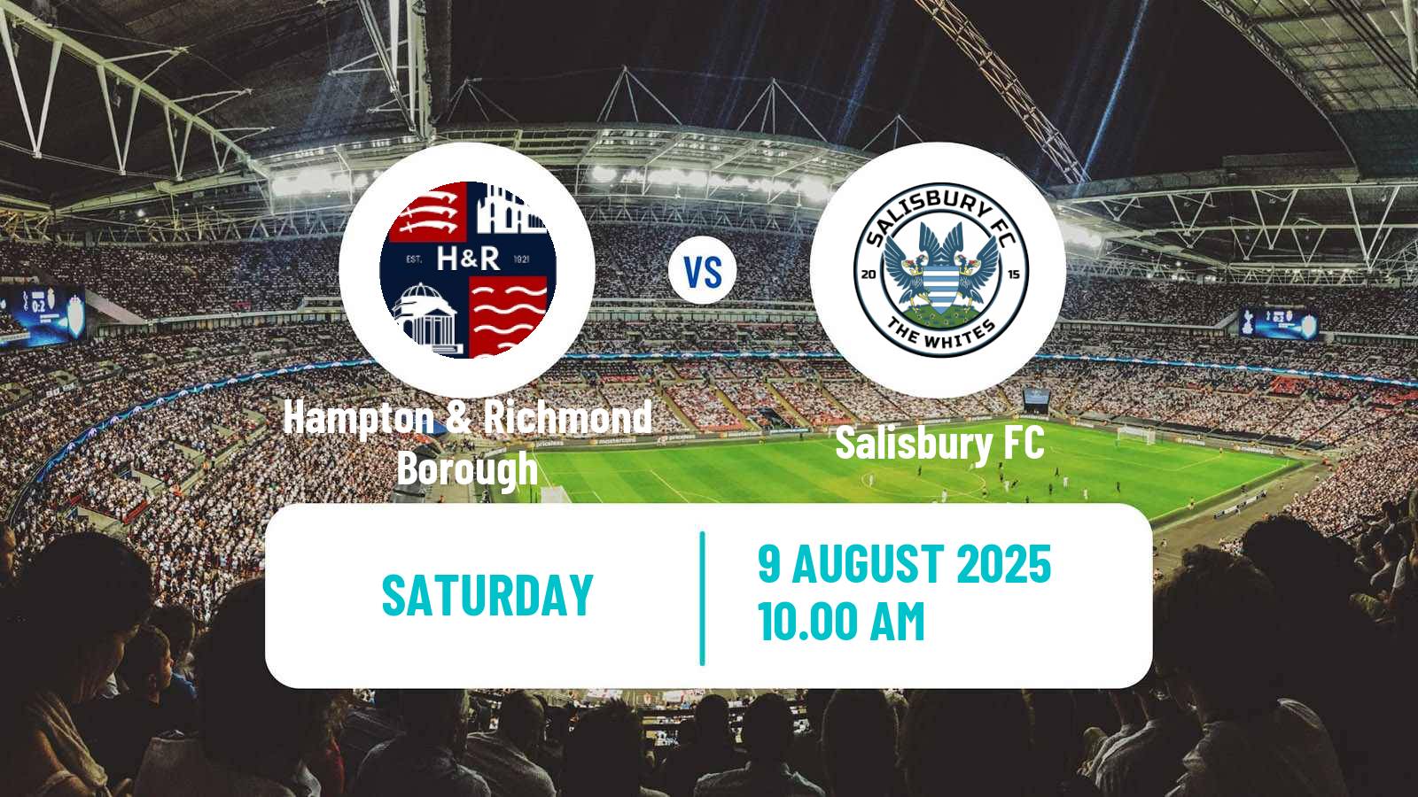 Football English National League South Hampton & Richmond Borough - Salisbury