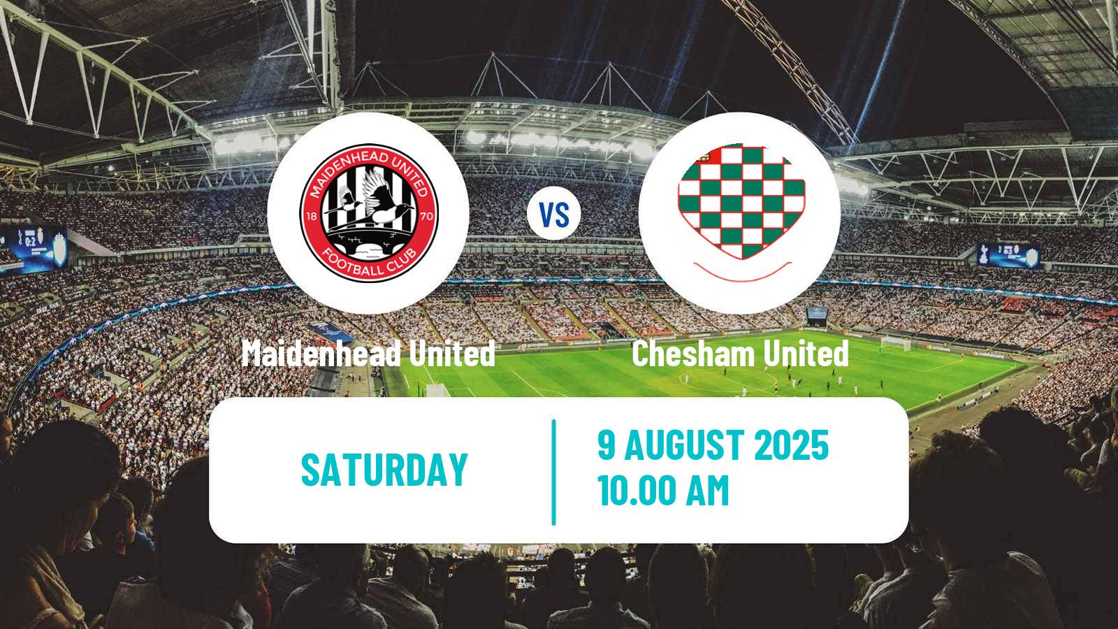 Football English National League South Maidenhead United - Chesham United