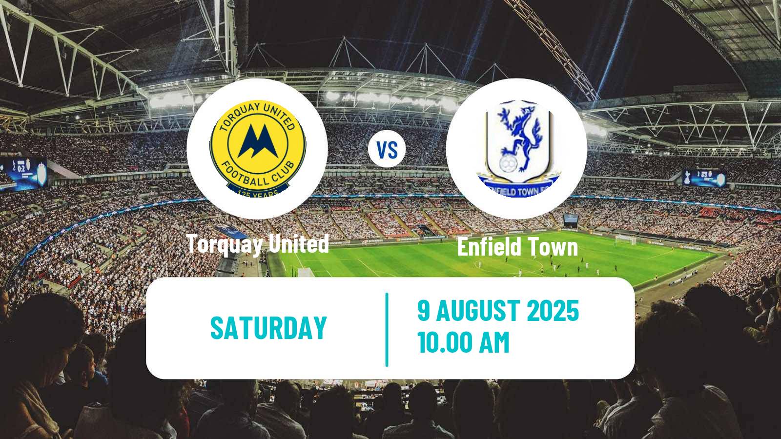 Football English National League South Torquay United - Enfield Town