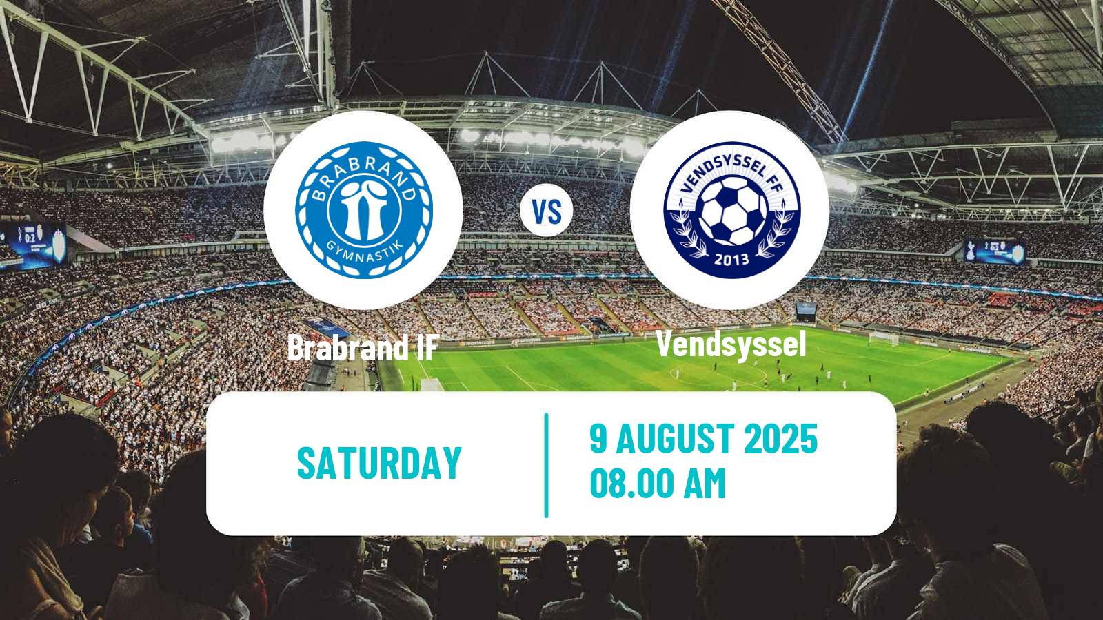 Football Danish 2 Division Brabrand - Vendsyssel