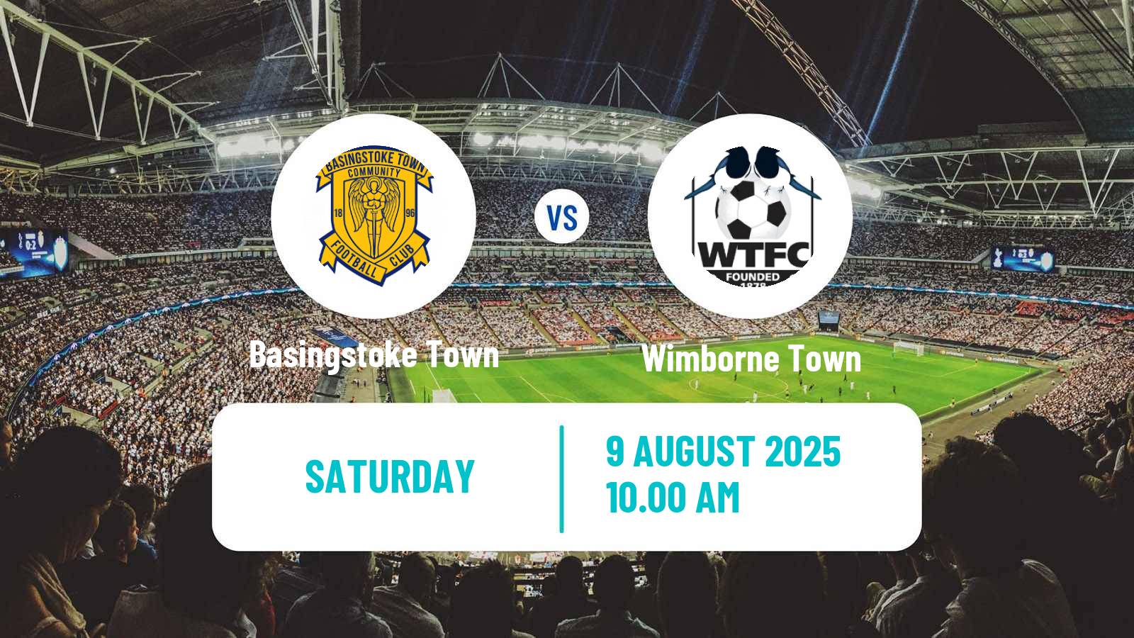 Football English Southern League South Division Basingstoke Town - Wimborne Town