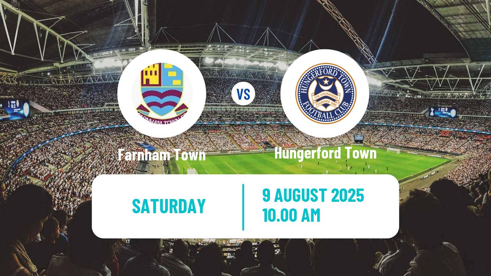 Football English Southern League South Division Farnham Town - Hungerford Town