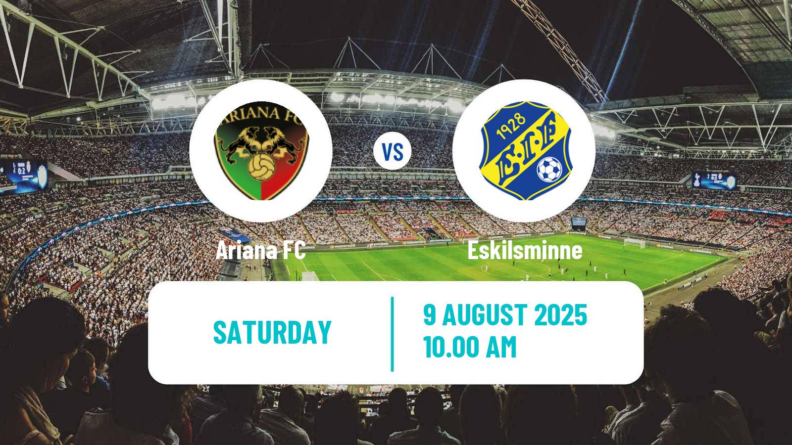 Football Swedish Division 1 Södra Ariana - Eskilsminne