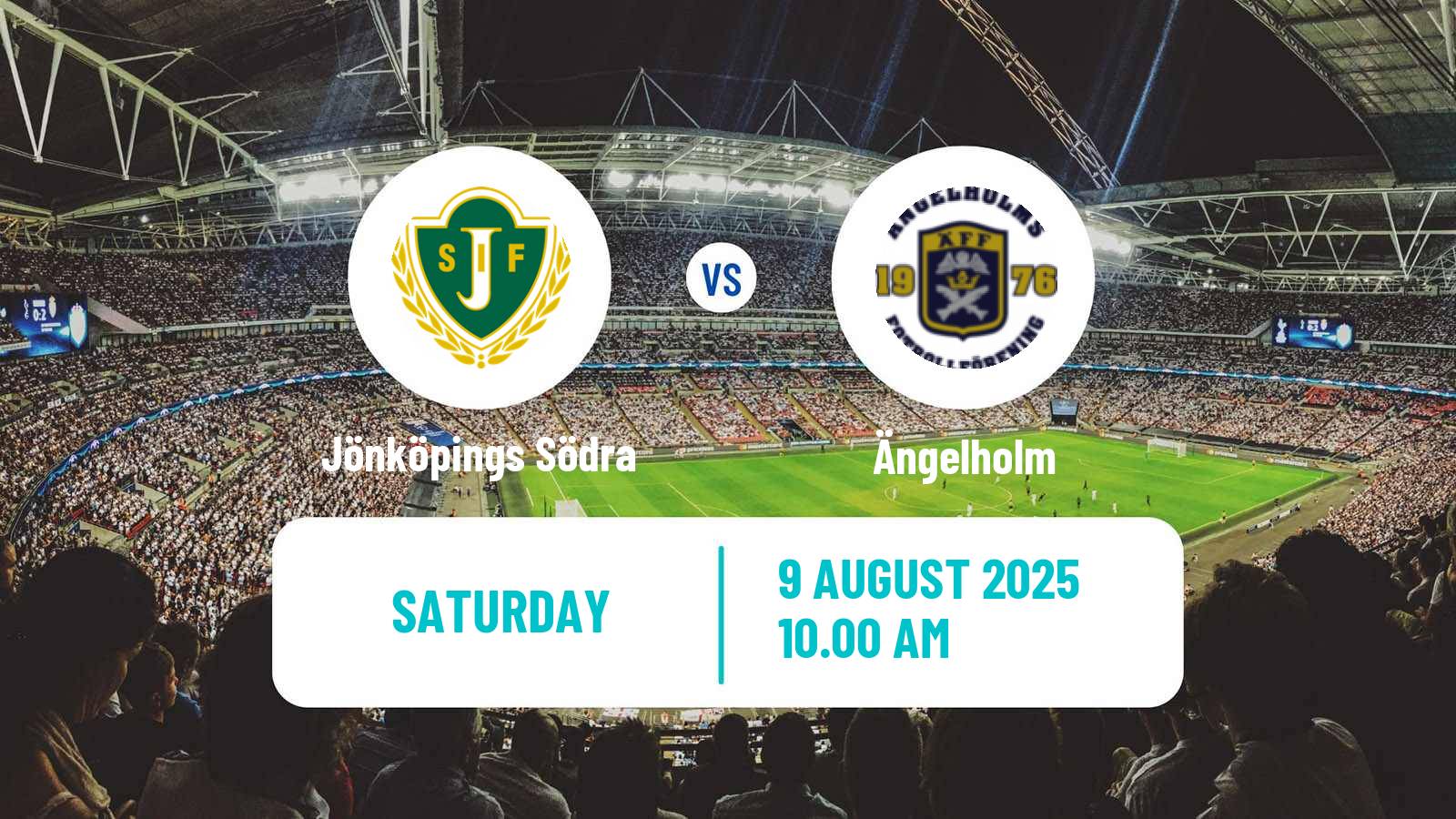 Football Swedish Division 1 Södra Jönköpings Södra - Ängelholm