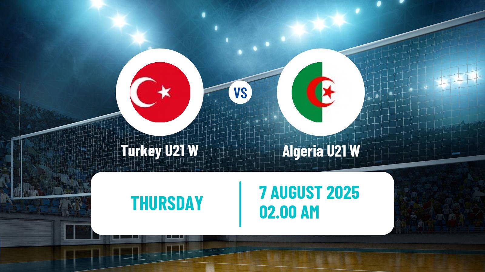 Volleyball World Championship U21 Volleyball Women Turkey U21 W - Algeria U21 W