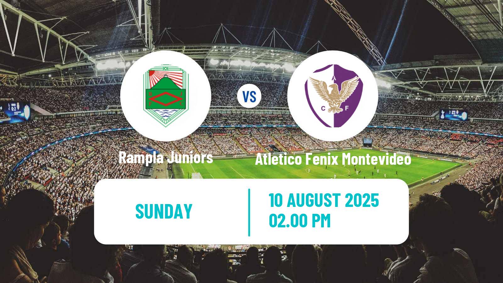 Football Uruguayan Segunda Division Rampla Juniors - Atletico Fenix Montevideo