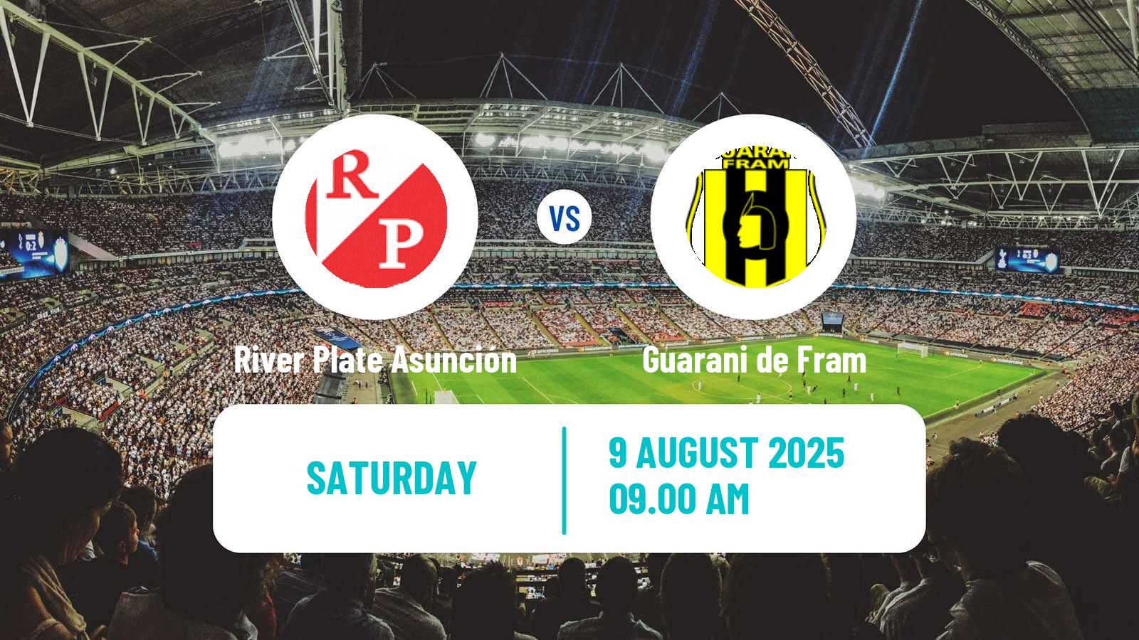 Football Paraguayan Division Intermedia River Plate Asunción - Guarani de Fram